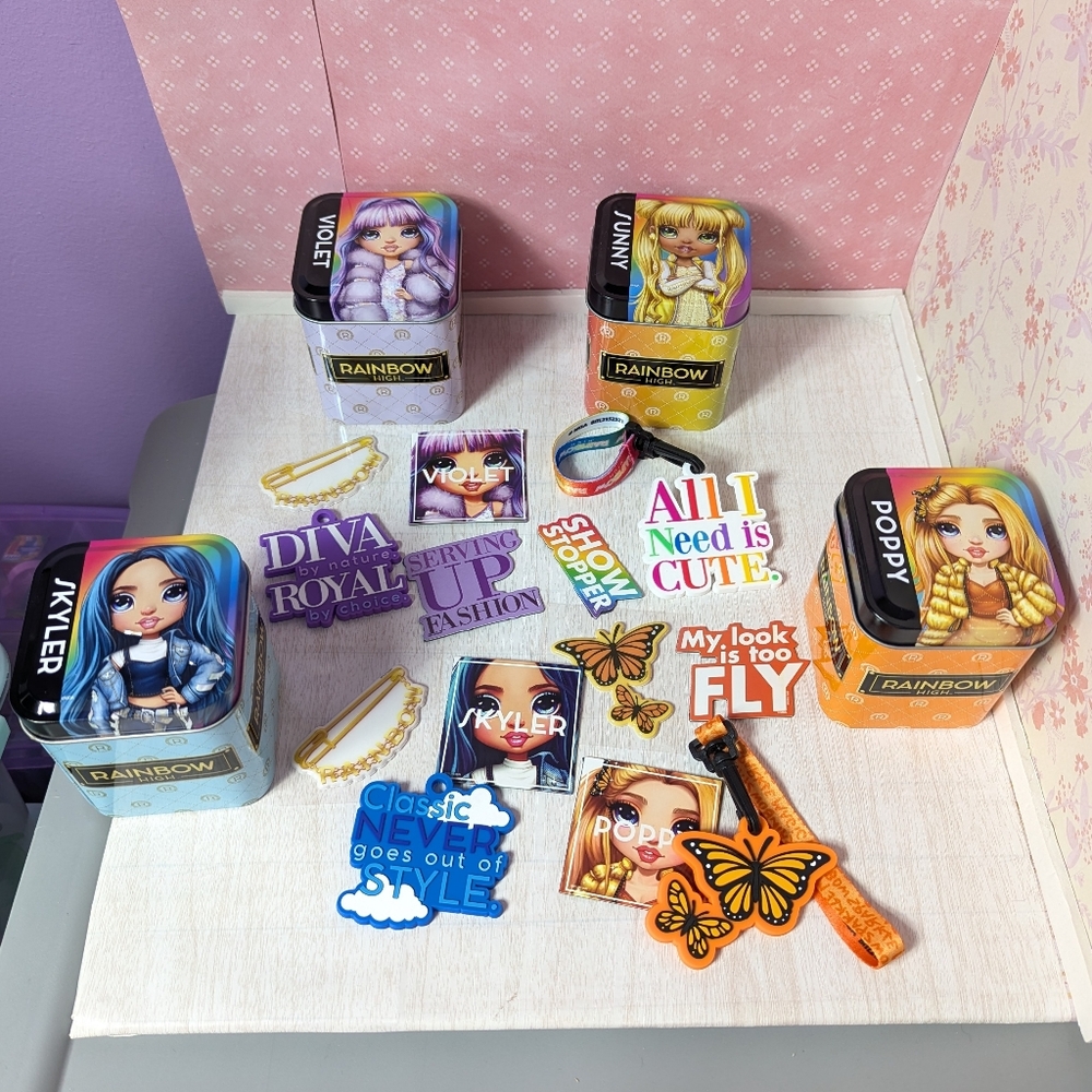 Rainbow High Fashion Doll Set with Accessories